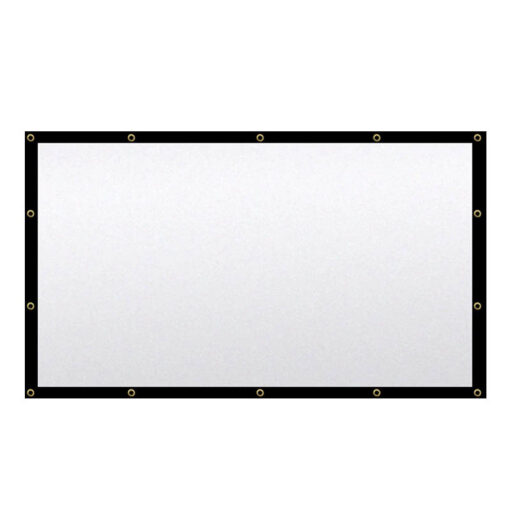 AUN Upgrade Thicker Projector Screen 180 inchs Customizable size Customize the best size to fit your 4 | Projector Price in BD
