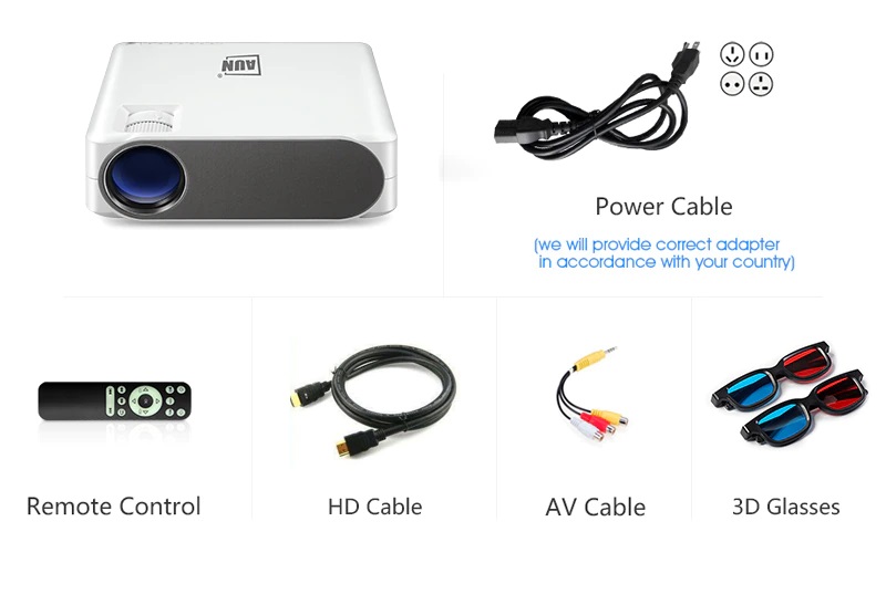 AKEY6 Pro Packaging | Projector Price in BD